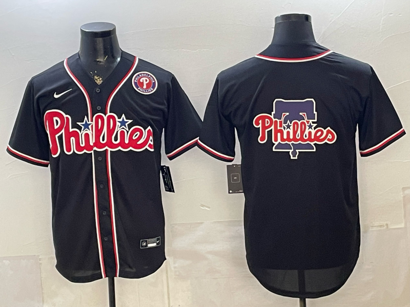 Men 2026 Philadelphia Phillies blank black Game Nike MLB Jersey 06210011